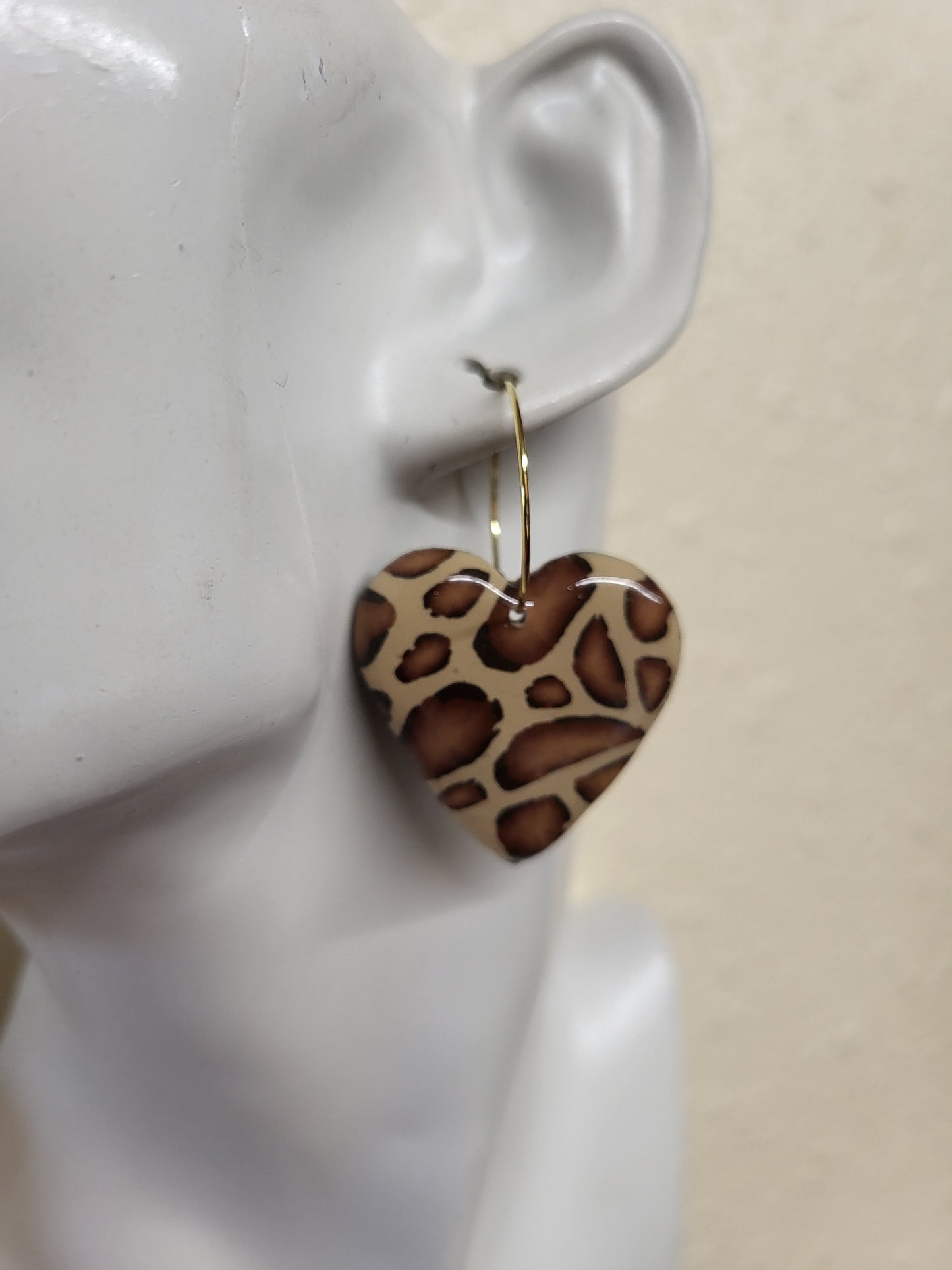 Animal - Tara Statement Earrings - Giraffe