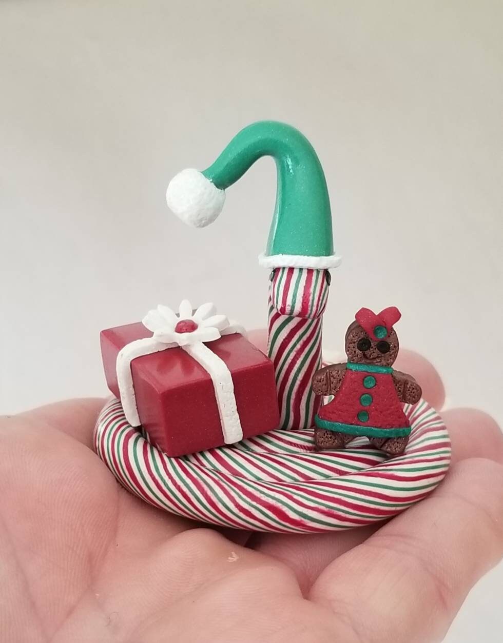 Polymer Clay Christmas Snake