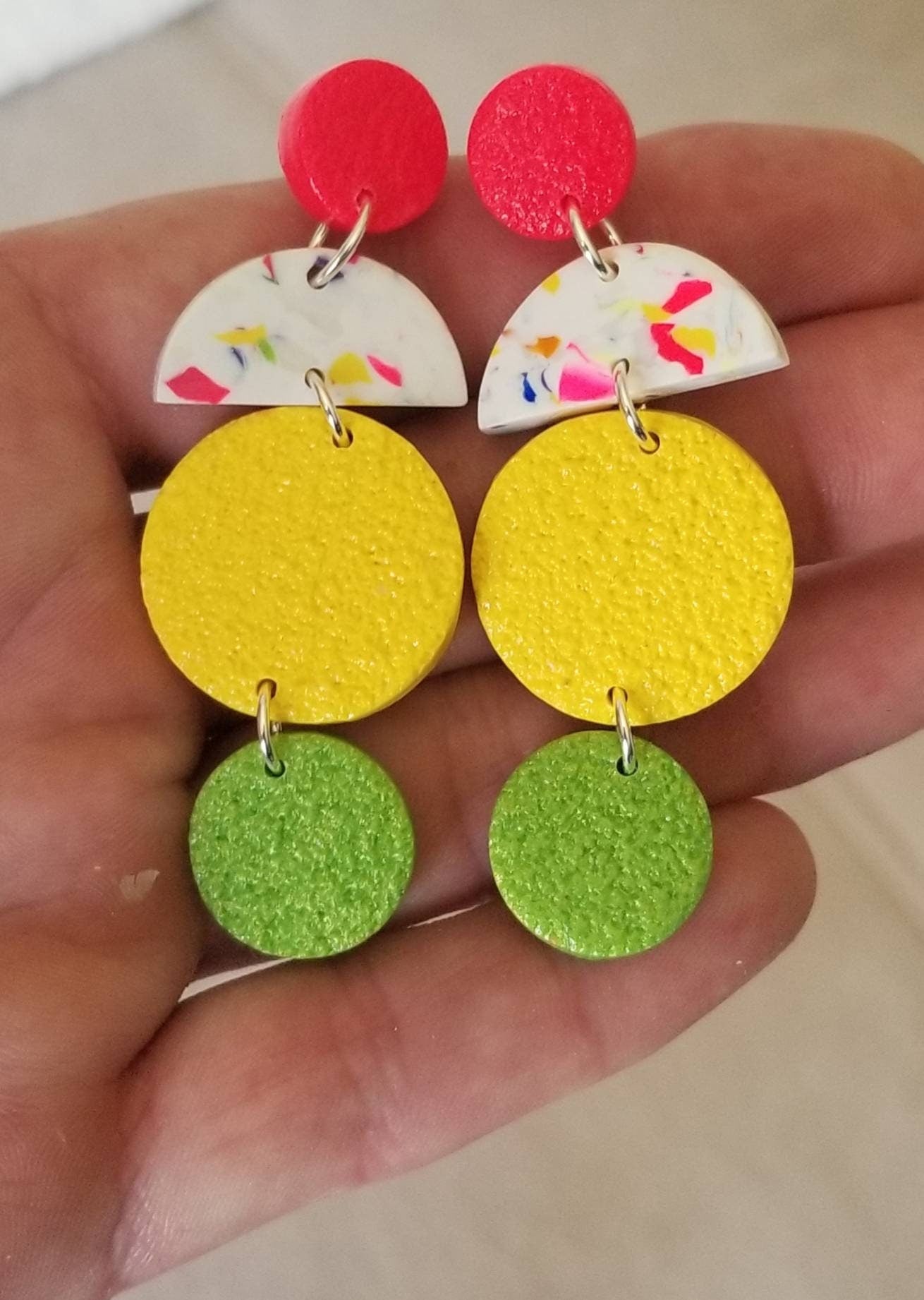 Bright on sale statement earrings