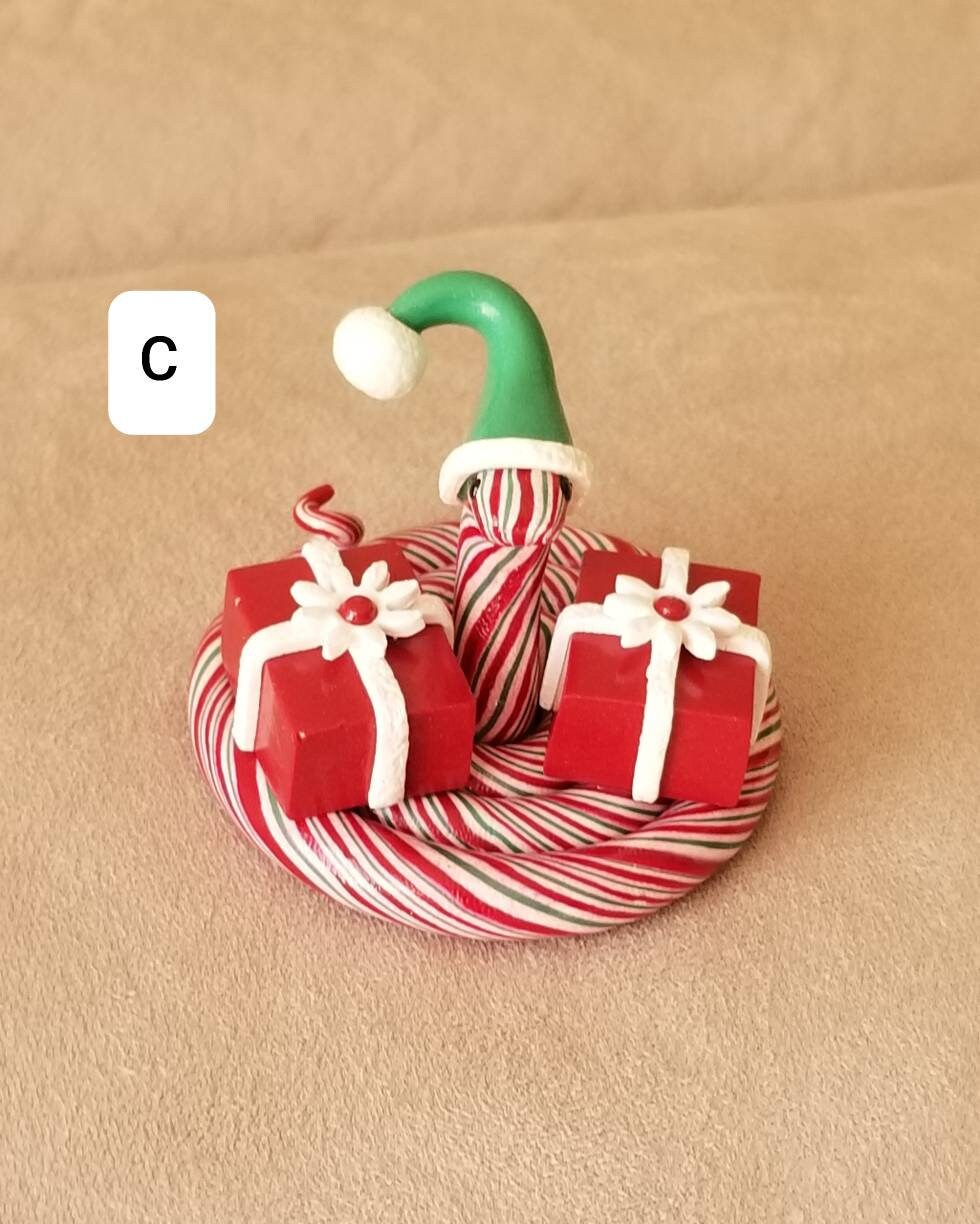 Polymer Clay Christmas Snake