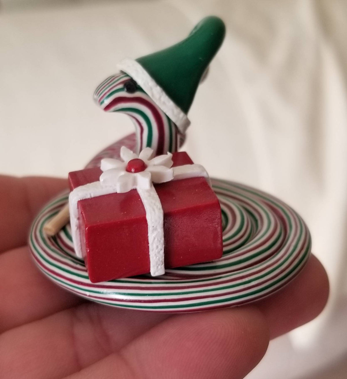 Polymer Clay Christmas Snake