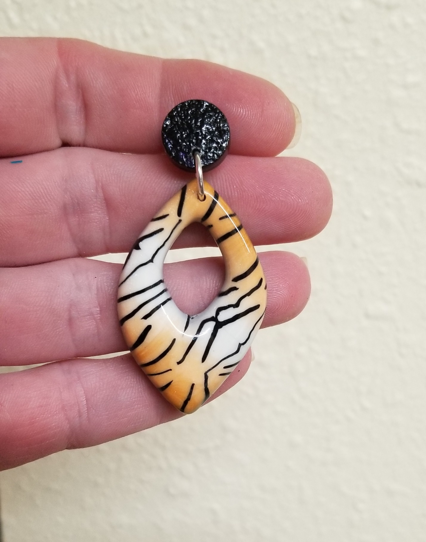 Animal - Leah Earrings - Tiger or Giraffe
